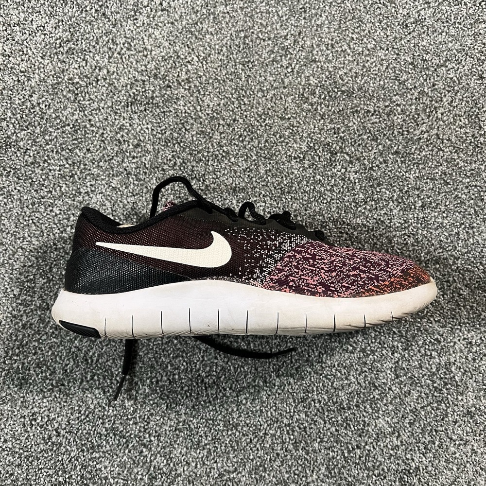 Nike Flex Contact GS Running Shoes Black Pink Youth Size 7Y 917937-001